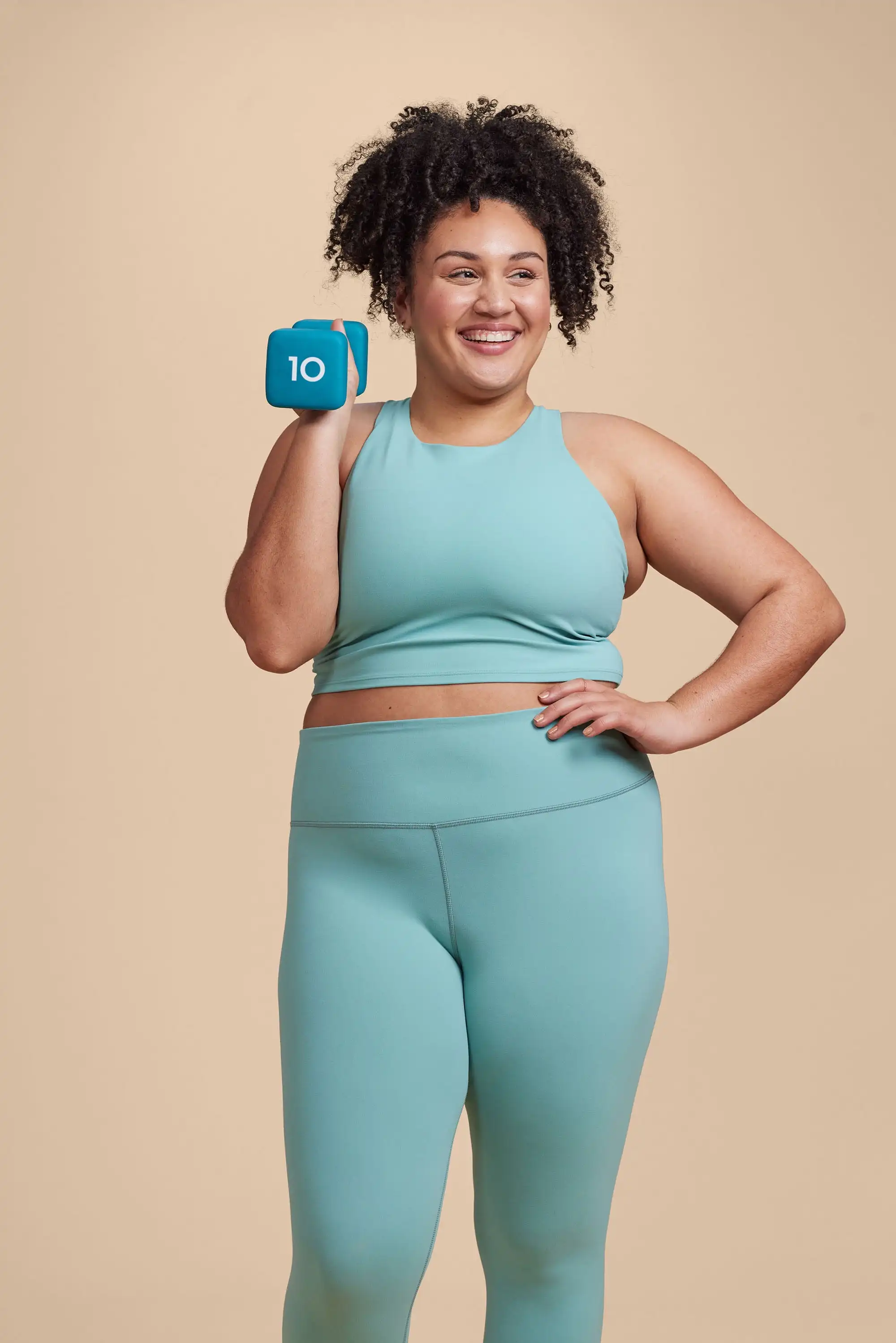 دمبل نيوبرين 10 رطل، مفرد