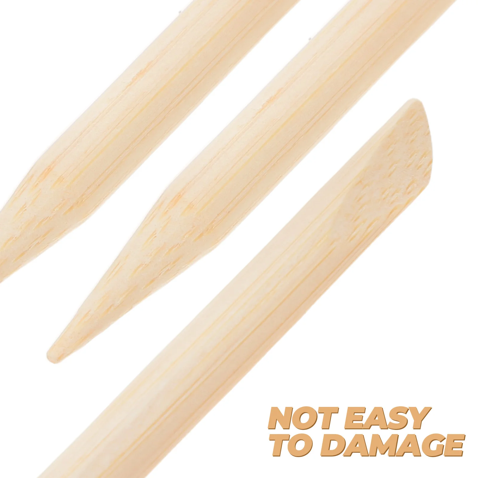 100 قطعة من أعواد الخدش المصنوعة من الخيزران ذات نهاية مزدوجة لورق الخدش الدقيق لوازم الرسم للبالغين والفن الإبداعي