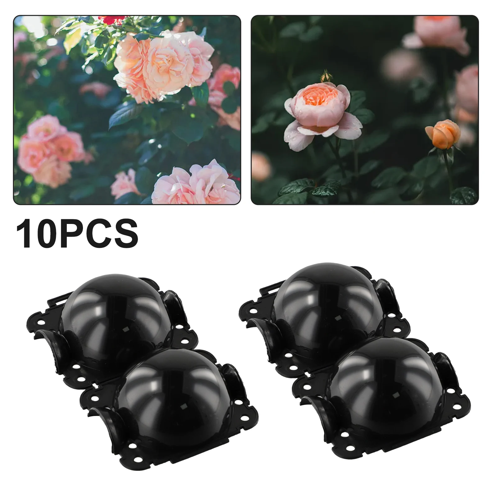 10pcs 5/8CM Plant Rooting Equipmen High Pressure Propagation Ball Graft Breeding Case Plant Root Growing Planting Nursery Ball