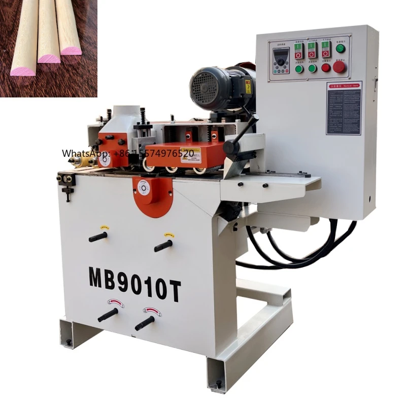 SellingMUSTANG MB9010T High Speed Router for Wood Broom Handle Rod Stick Wooden Rolling Pin Making Machine 5.5kW Motor High