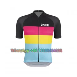 2022 New 226ERS Cycling Shirt Bicycle Team Short Sleeve Maillot Ciclismo Men Cycling Jersey Summer Breathable Cycling Clothing