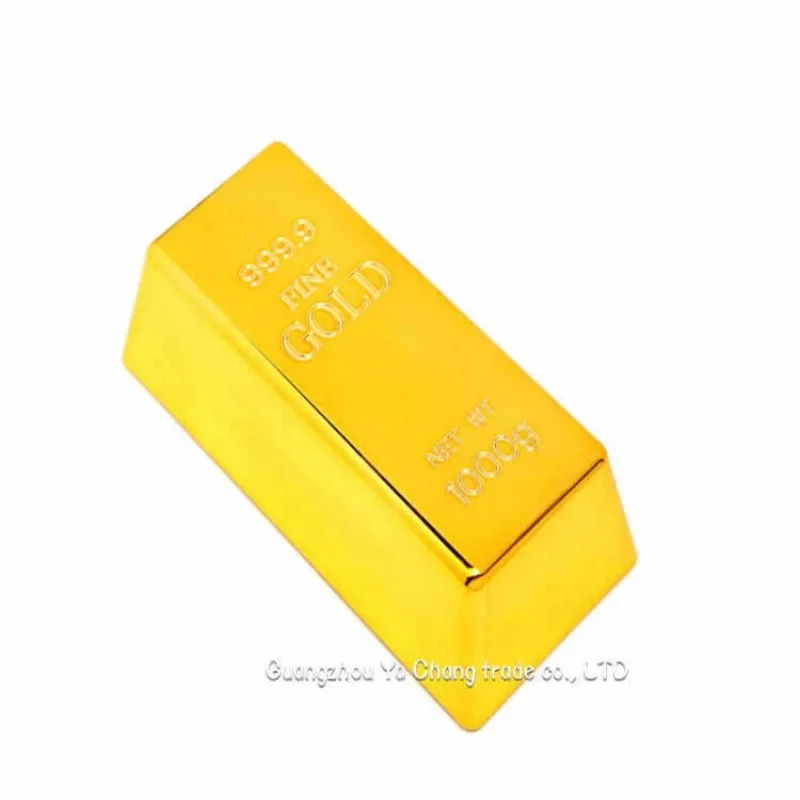 

Imitation gold brick and gold bar ornaments Creative decorations home decor home accessories decoration living room decoration