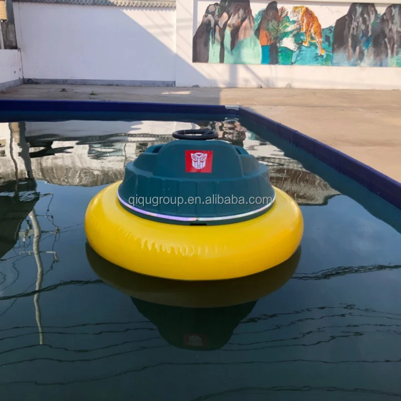 HDPE Material Electric Kids Mini Amusement Rides Aqua UFO Bumper Boat