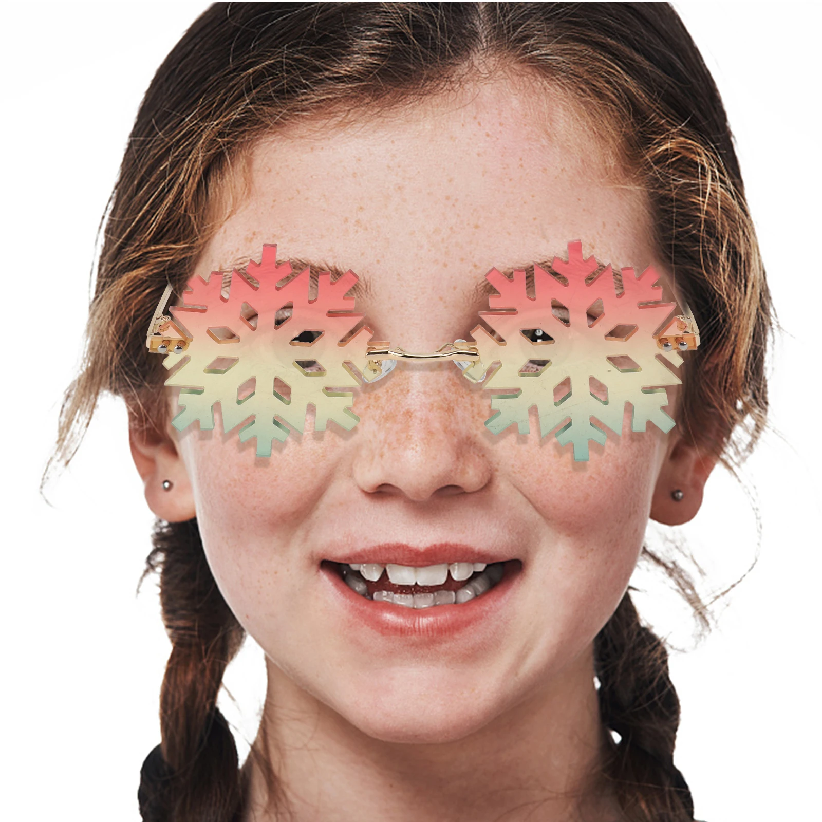 

1pc Premium Sunglasses Stylish Eyewear Unique Design Festive Decorative Glasses Party Performance Photo Props Funny Eyeglasses