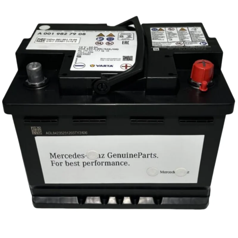 For Mercedes-Benz W177 W118 W205 W238 W213 W253 W257 W223 W221 a 0019827908   A 0025417901   12V/60Ah Battery