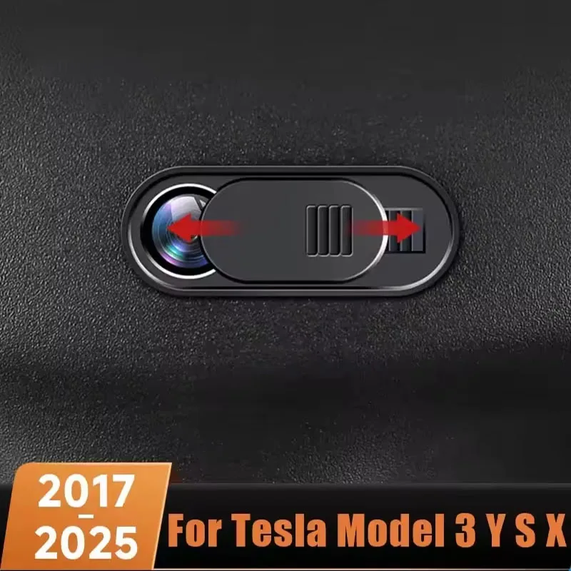 Car Camera Privacy Protector Center Console Webcam Blocker For Tesla Model 3 Y S X 2017 2018 2019 2020 2021 2022 2023 2024 Amagi