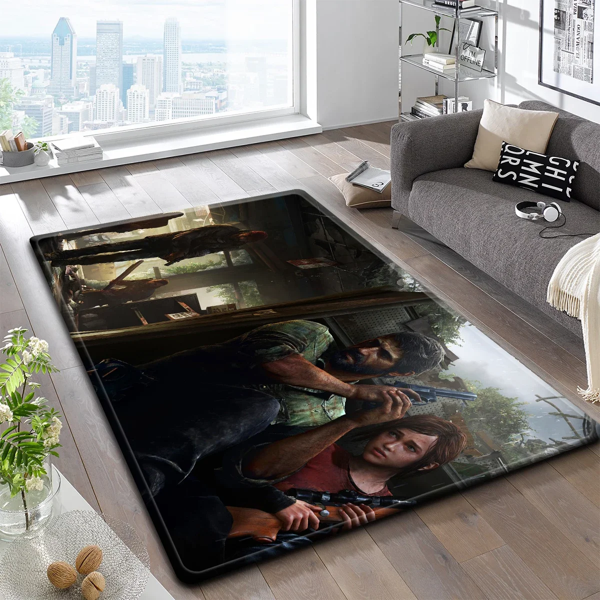 Survival Game TV The Last of us Carpet Kitchen MatEntrance Doormat Bedroom FloorDecoration Living Room Bathroom Anti-slip Rug