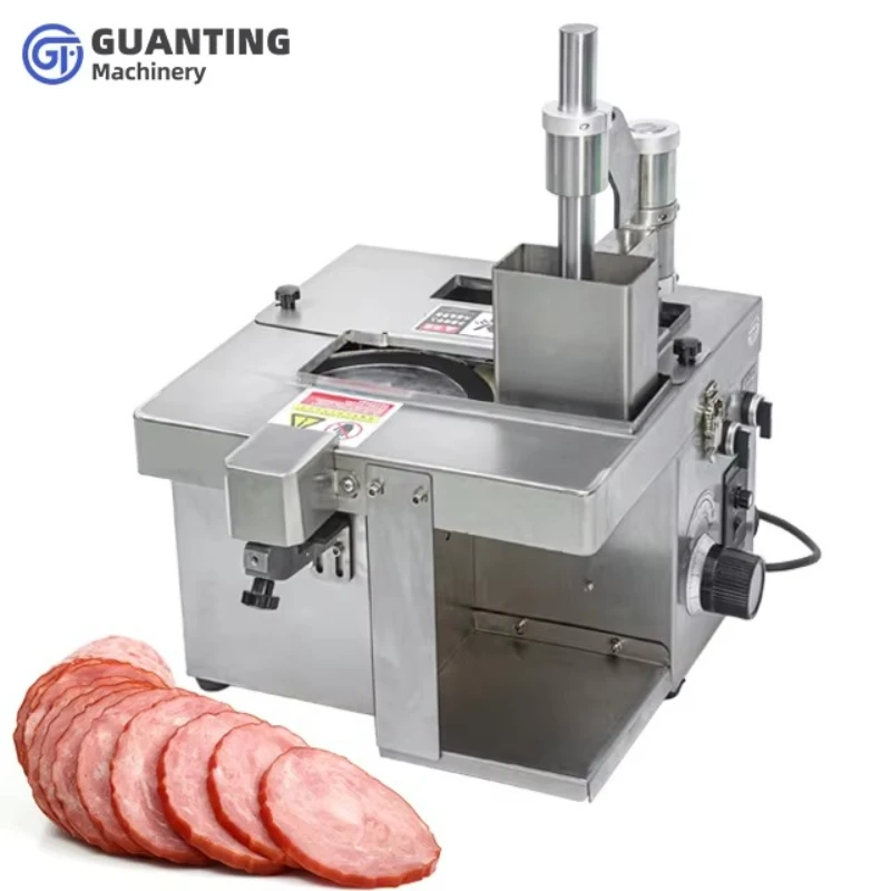 Commercial Fresh Meat Cutting Machine Beef Lamb Chicken Fish Pork Cheese Cutter Meat Slicer