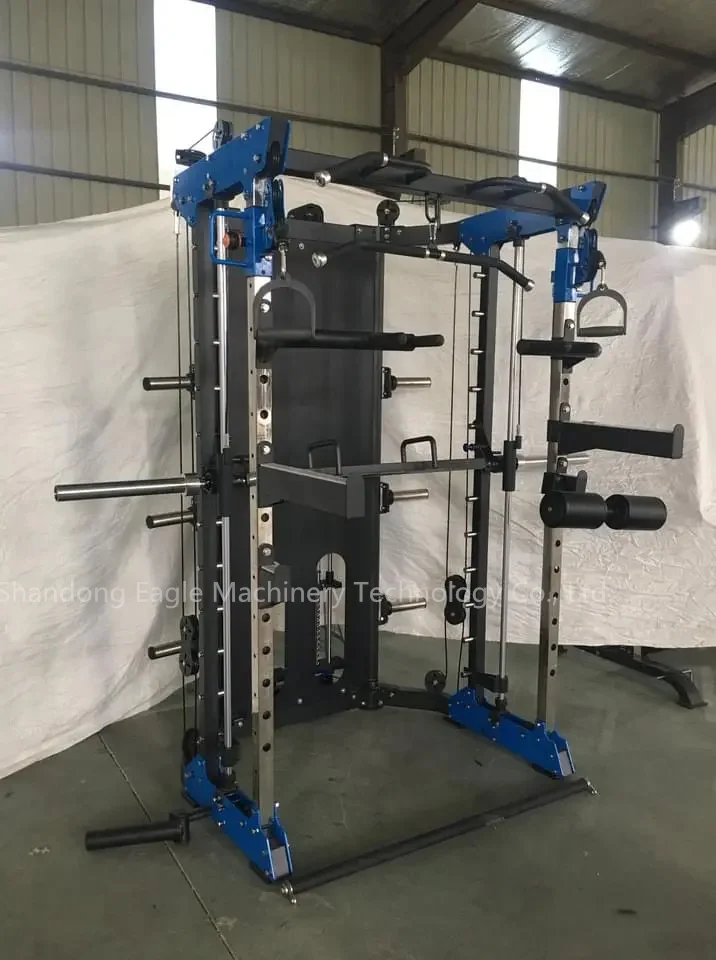 4093 Commercial Multi Function Home Gym Equipment Power Rack Multi Station Smith Machine Squat Rack for Use
