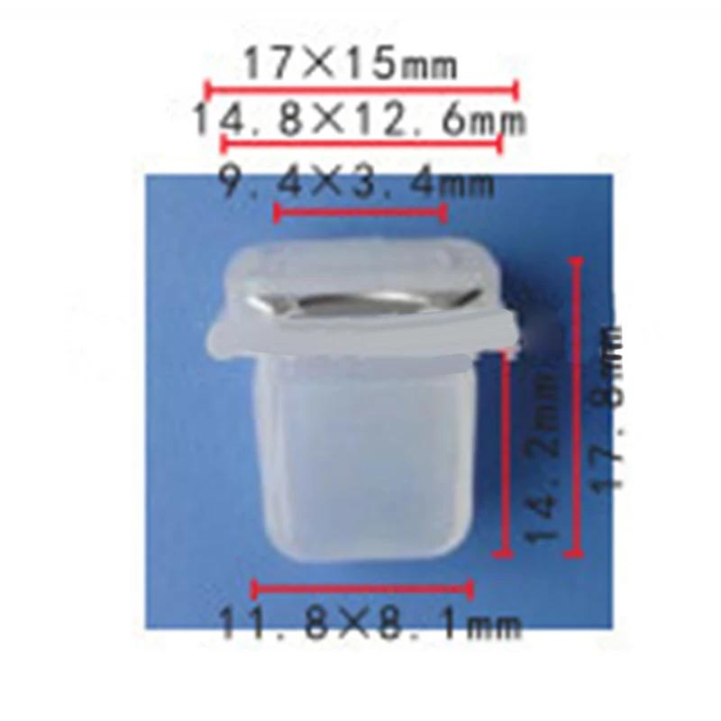 

51-45-816-52-60 Clips 51417001629 51410154420 For BMW E38 E39 E60 51450304703 30pcs Interior 5&7-Series 1995-On