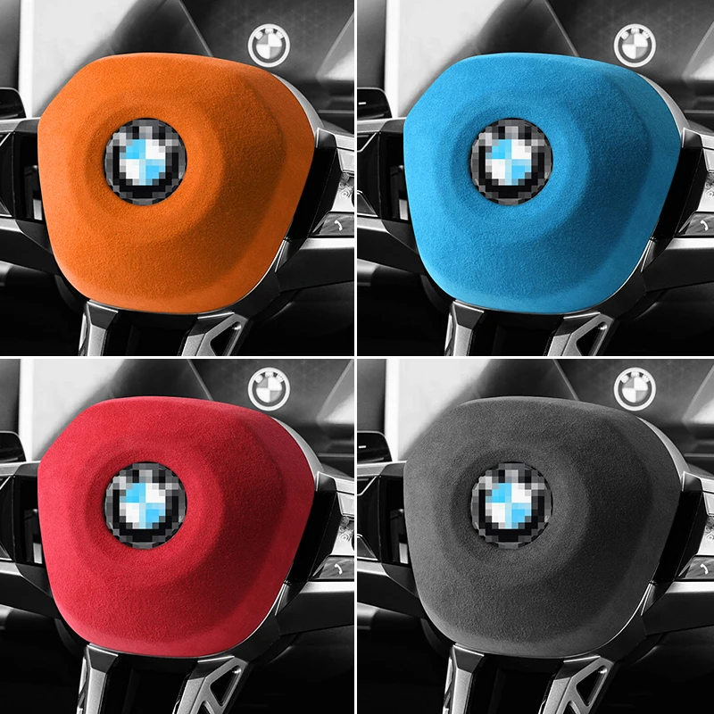 

For BMW 5 Series l5 G60(2023-) X3 G45 (2025-) Steering Wheel Panel Cover Boot Car Interior Accessories Style B