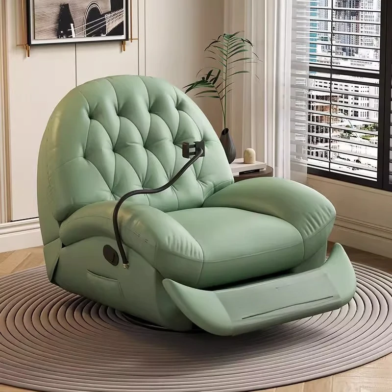 

First-class space sofa cabin, large single reclining electric multi-functional living room lazy reclining chair
