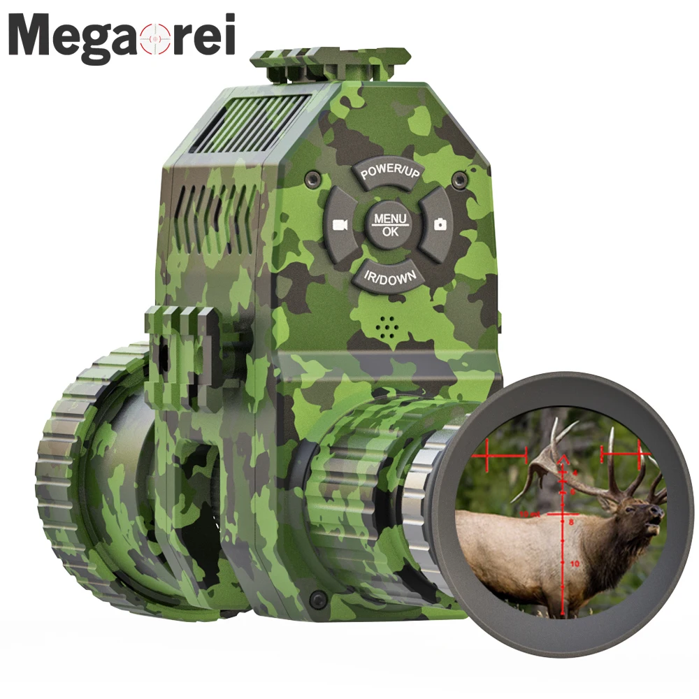 

2023 Megaorei NK007 Night Vision Rifle Scope 850nm Riflescope Monocular IR Hunting Trail Camera Recorder With 300M Night Vision