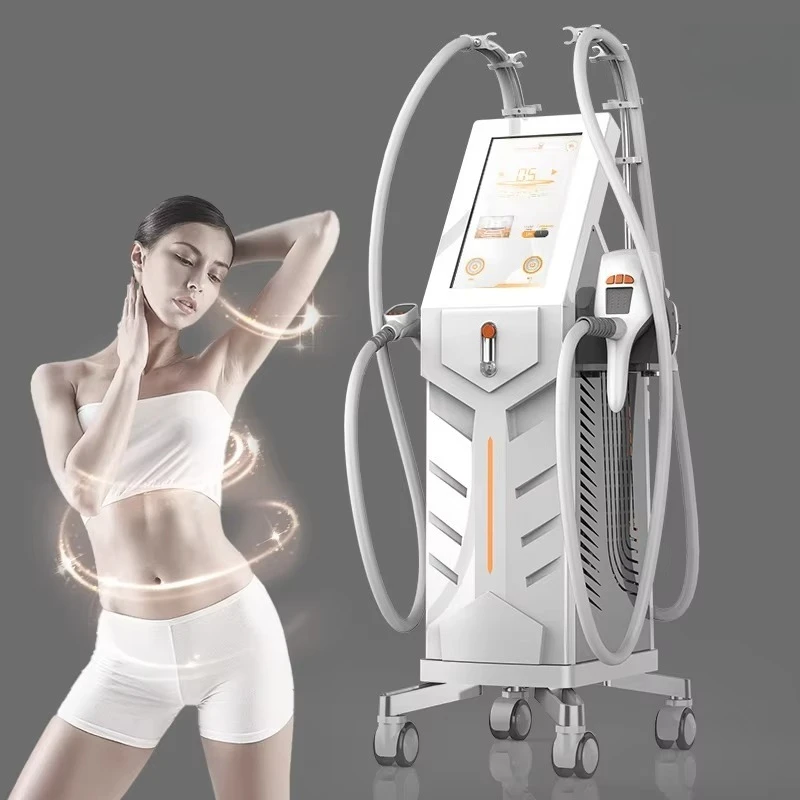Professional Body Shaping 3 Handles Rf Vacuum Roller Suction Cellulite Vela Body Shape Slimming Body Contouring Machine