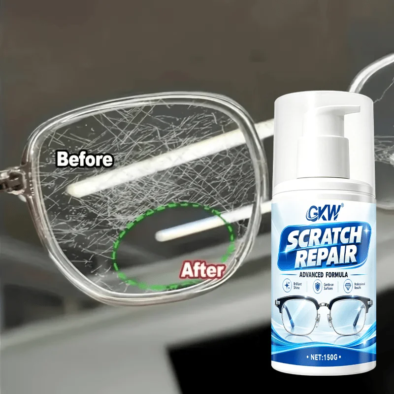 Nano Lens Scratch Repair Polish Deyellowing Multifunction Kit Without Damage Eyeglasses Goggles Helmet Car Window Mirror Watch