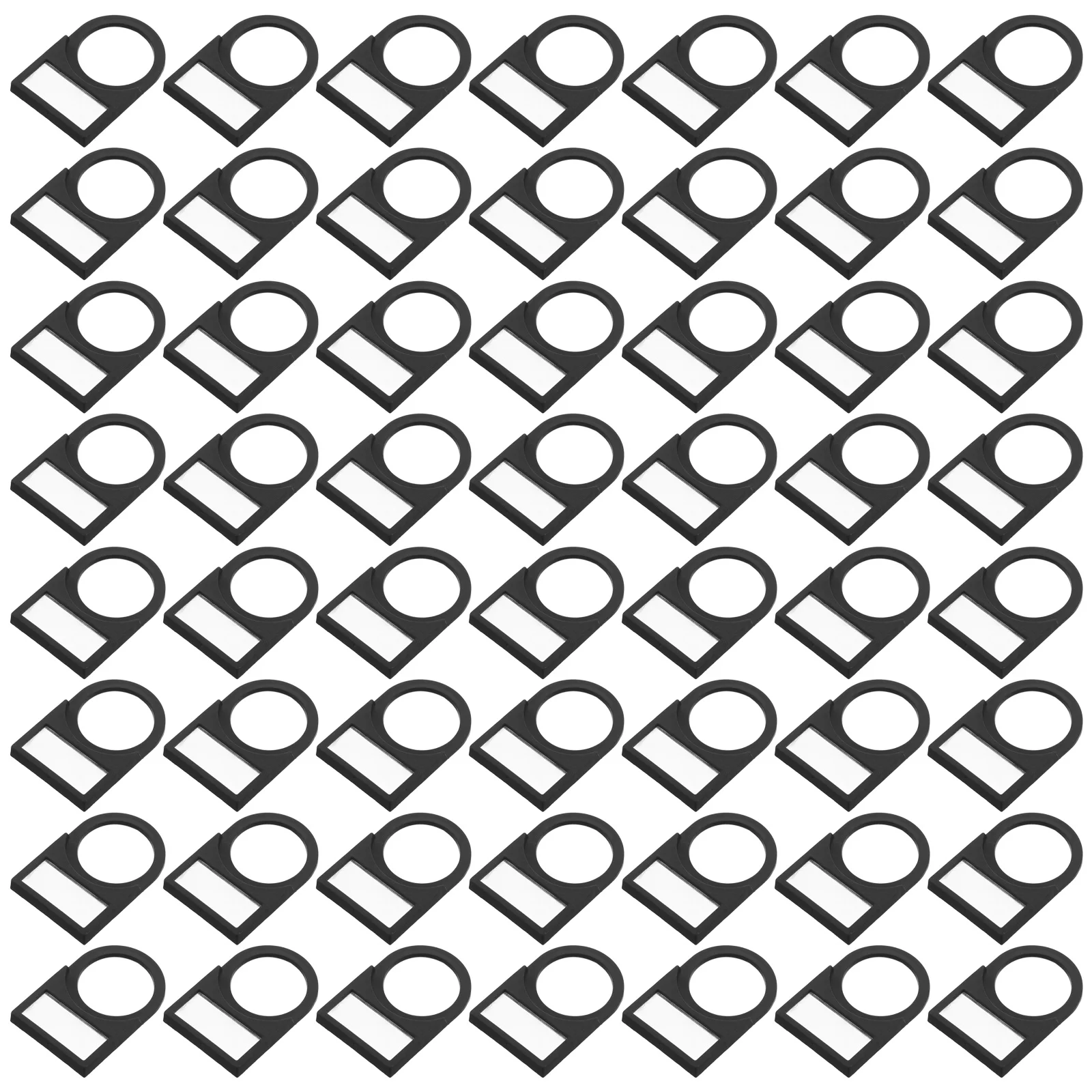 100pcs Electrical Identification Accessories Plastic Push Button Switch Notice Sign Lighted Label Board For Factories Warehouses