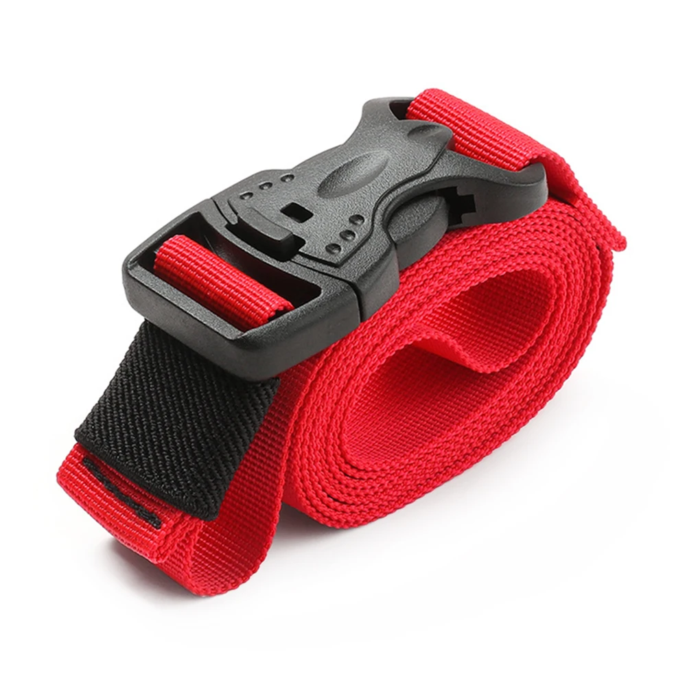 1-4pcs Cargo Tie Luggage Lash Belt Strap Buckle Camping Nylon Travel Kits Buckle Tie-Down Belt Cargo Straps for Camping
