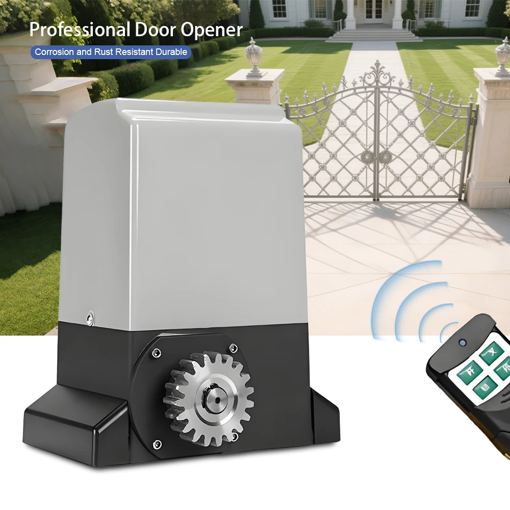 محرك الباب الأوتوماتيكي فتاحة الباب الكهربائي انزلاق الباب المحرك الكهربائي التحكم عن بعد فتحت الباب انزلاق الباب الخطي