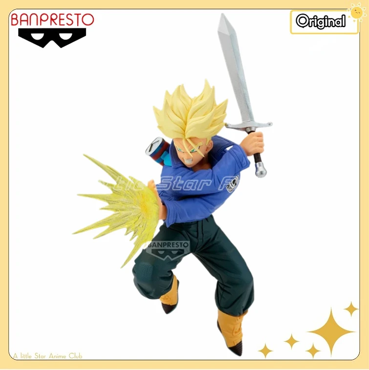 

Оригинальная коллекционная фигурка BANPRESTO G×mateia DRAGON BALL Z Транкс, модель для анимационных фильмов, игрушка
