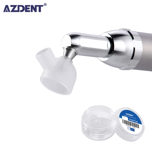 AZDENT 2 uds correa de arena Dental cubierta pequeña para óxido de aluminio abrasión de aire Micro Blaster sableador en polvo tapa a prueba de polvo