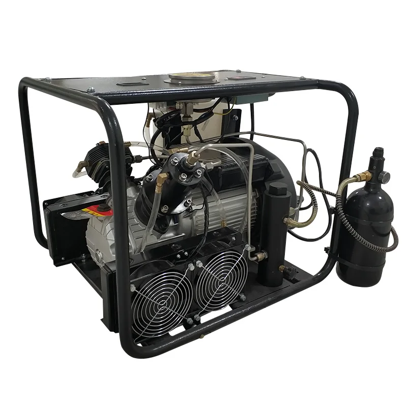 

DMC 300bar 4500 psi Twin Cylinder Air Compressor PCP Price Wholesale Paintball Equipment