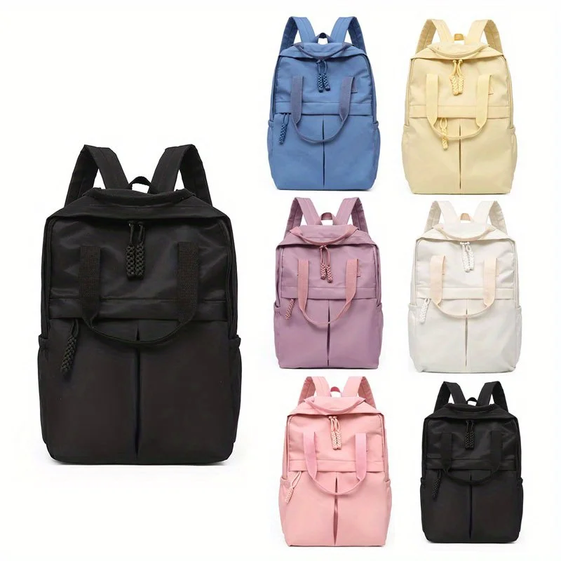 Unisex Casual Daypacks Durable dacron Handbag Fashion Backpacks Casual Large Capacity With Adjustable Strap For Commute