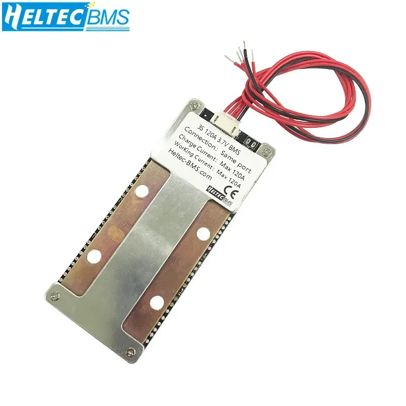 Heltec New 12V BMS 3S 4S 120A Lipo/Lifepo4 Battery Protection Board 1200W 12V Energy Storage Tools