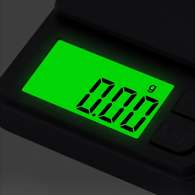 Pocket Scale Ounces Grains Scale 500G/1000G Electronic Scale with Backlit Small Scale for Food Herb Digital Grams Scale