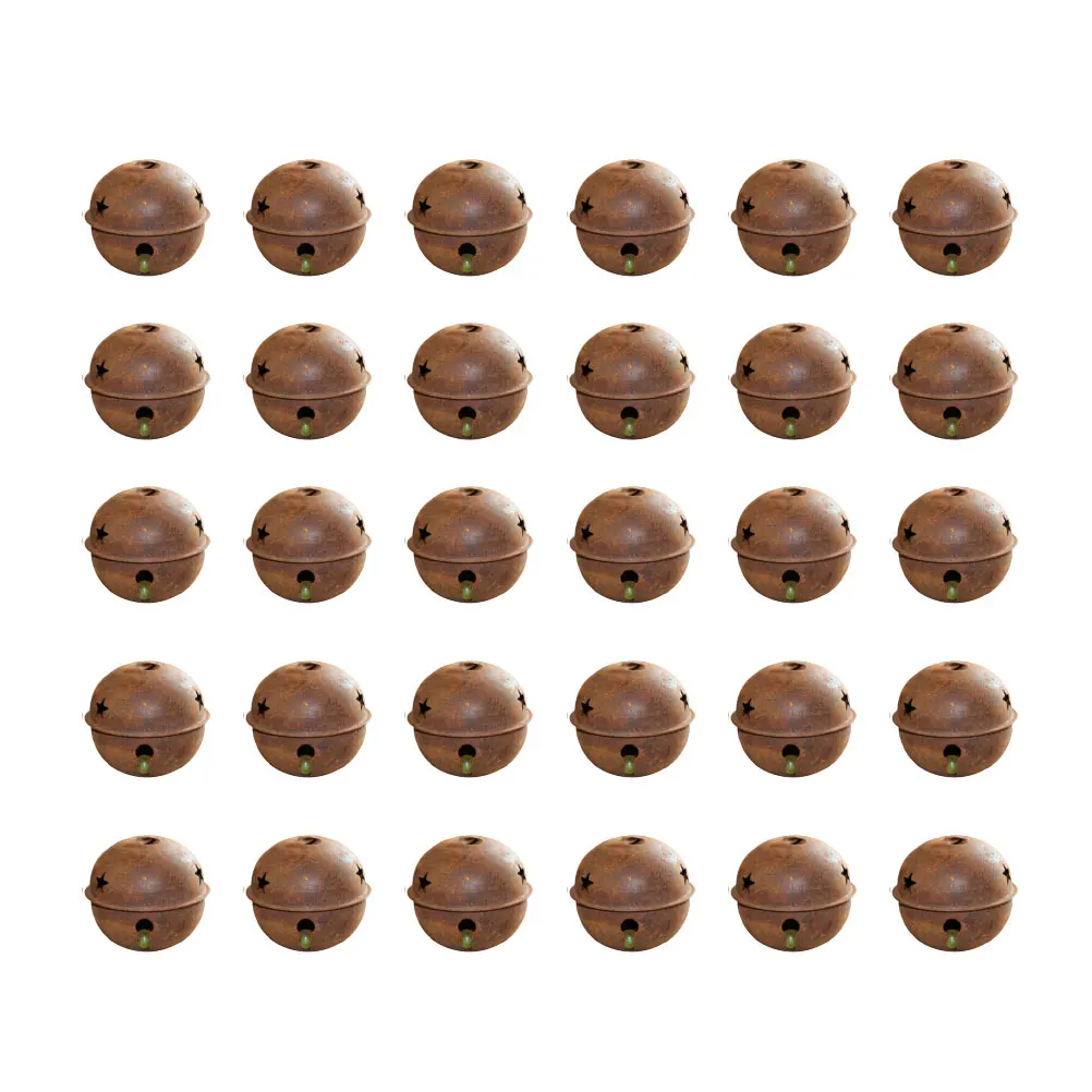 

100 Pcs Iron Bells Hanging Decor Mini Accessories Vintage Design Christmas Tree Craft Supplies Safe Eco Friendly