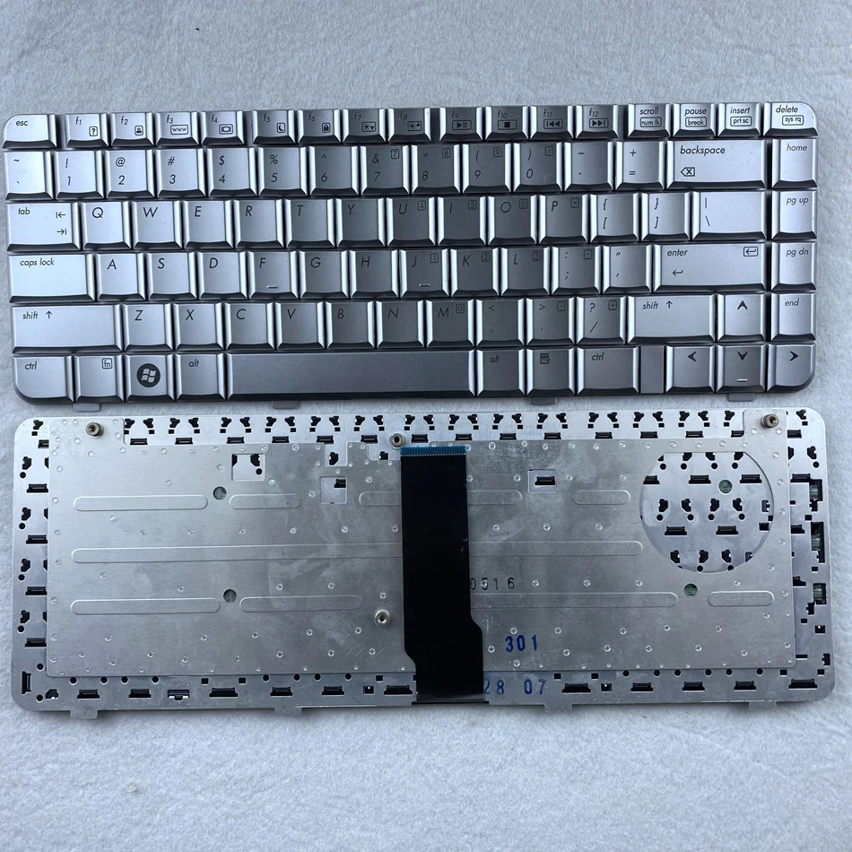 

US Laptop Keyboard For HP DV3500 DV3000 DV3200 DV3700 DV3011 DV3800 Series Silver US Layout