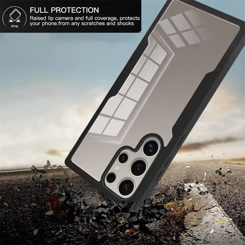 360° Full Shockproof Clear Screen Cover For Samsung Galaxy S25 Ultra 5G Case For Sumsung S25 Plus S 25 S25Ultra Funda Protection