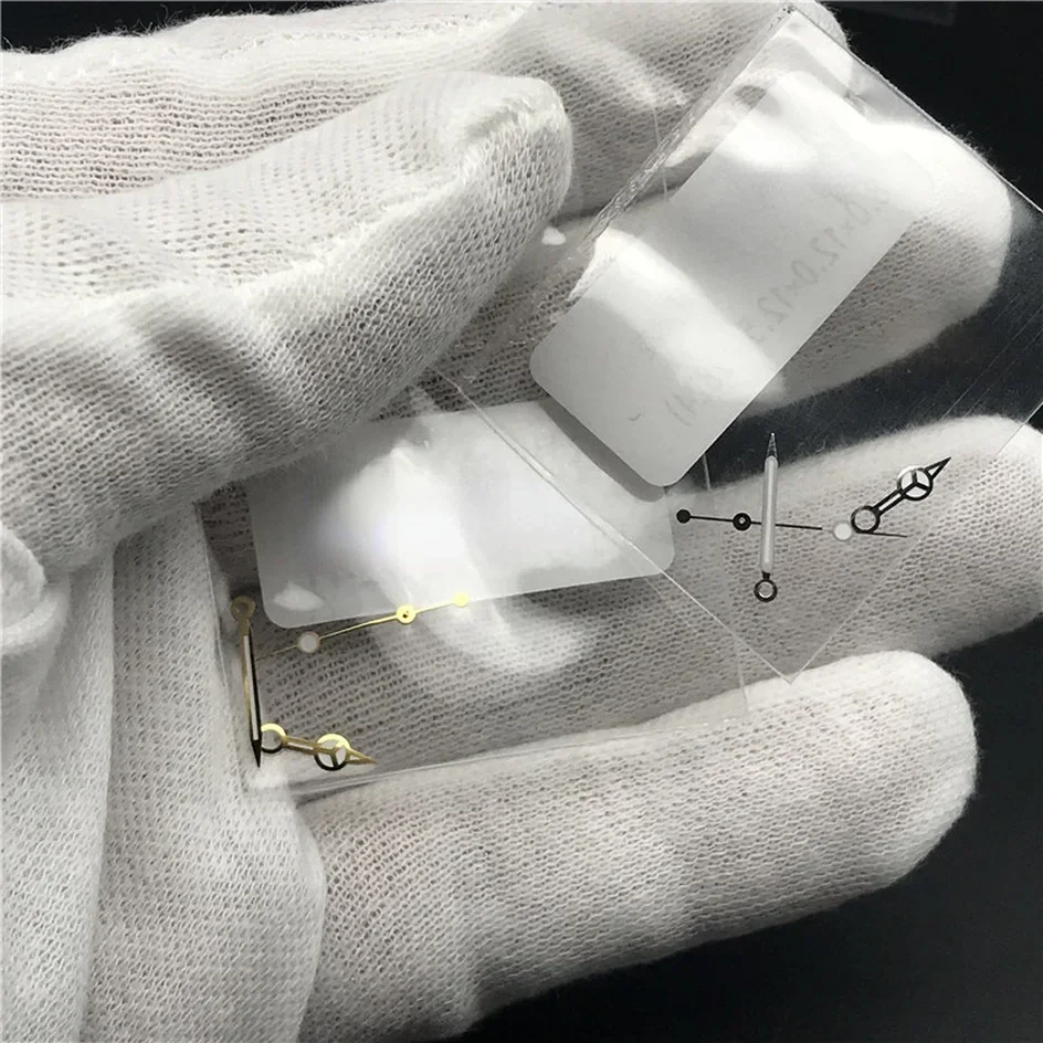 Złote/srebrne wskazówki zegarka akcesoria do zegarków dla 2824/2836/2846 mechanizm mechaniczny akcesoria zamienne do zegarków dla zegarmistrzów