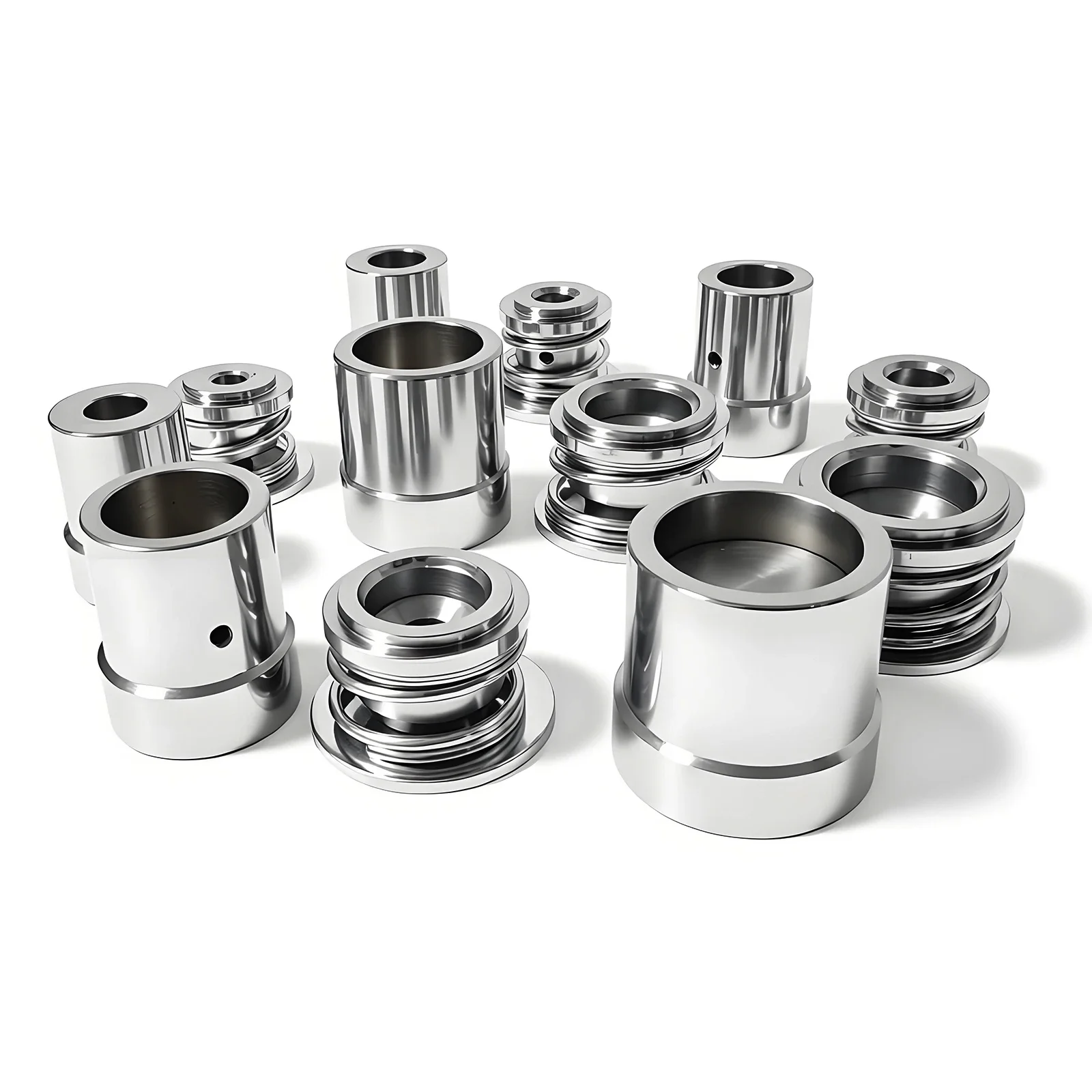 Fabric Covered Aluminum Button Dies Press Mold Assembly Tool for Bread Round Shape Button Sewing Accessories 16L-44L