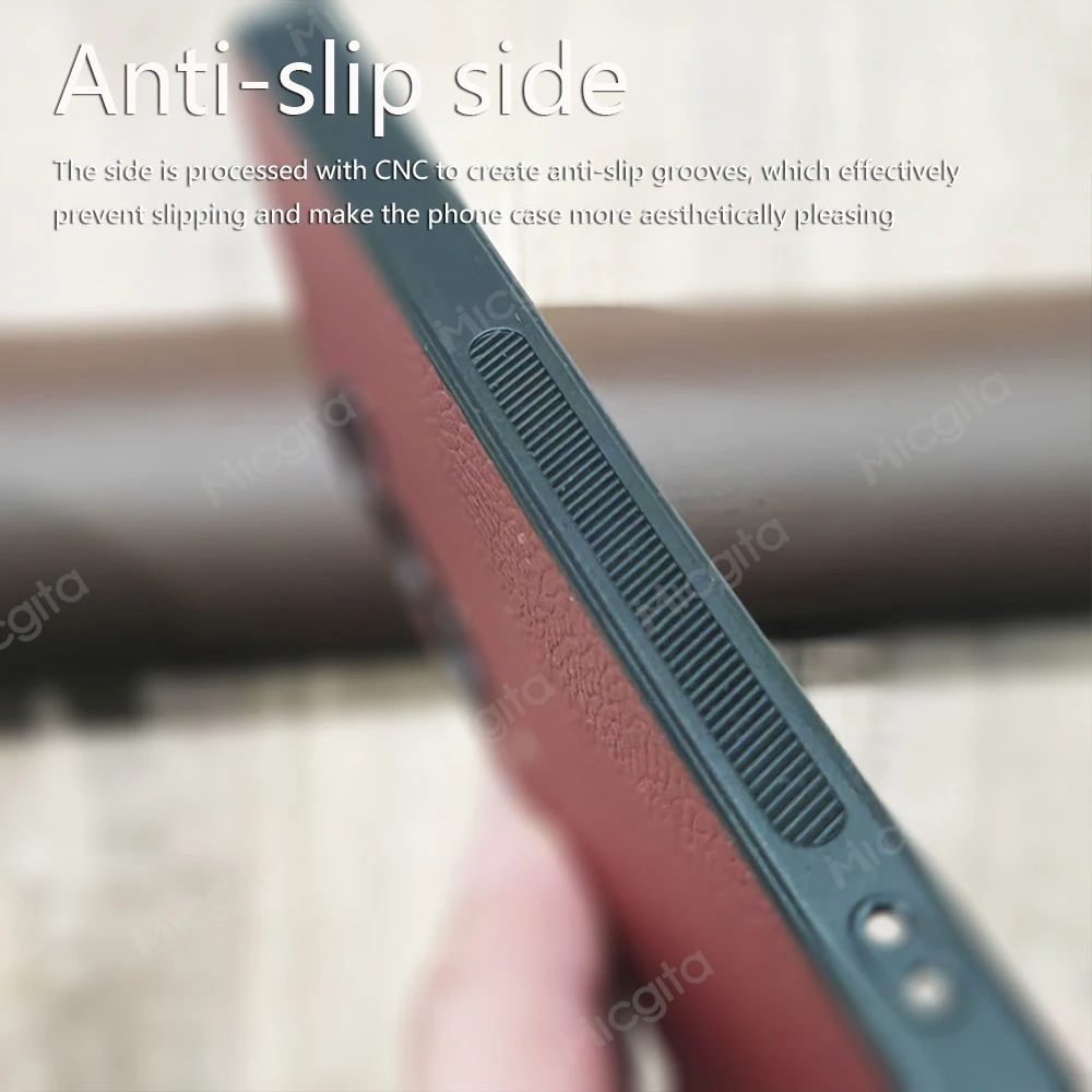 حافظة جلدية فاخرة لهاتف سامسونج جالاكسي M54 غطاء متين مقاوم للصدمات لهاتف سامسونج M54