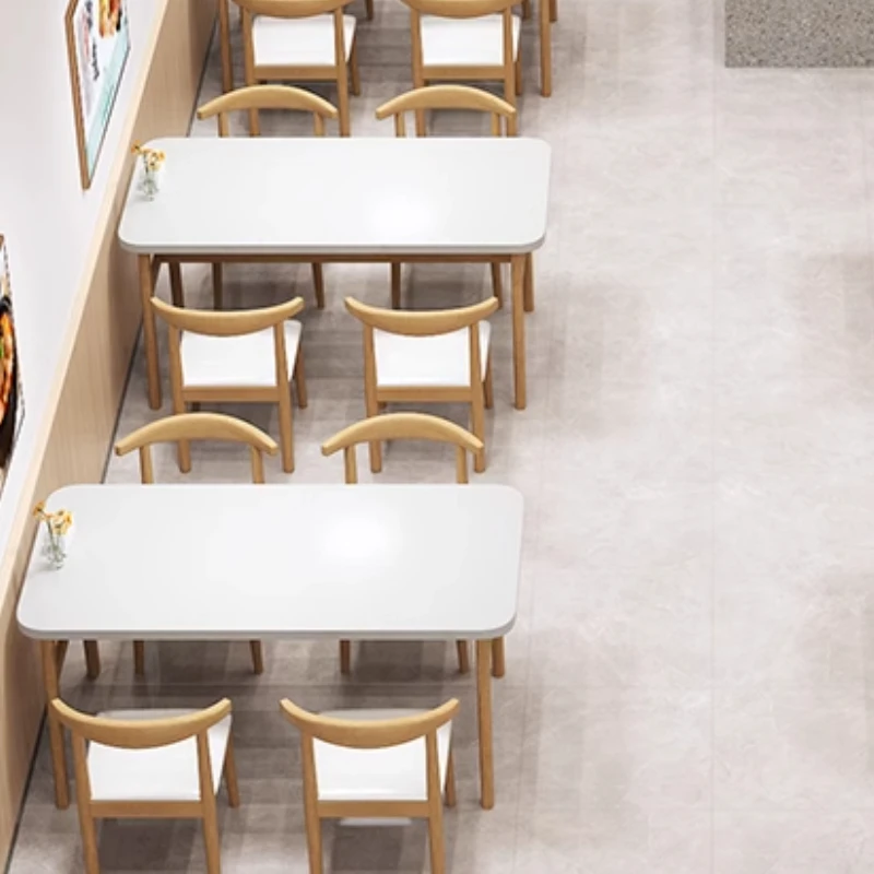 Sedie estetiche Tavolo da ristorante Servizio salone di qualità Nuovo nel tavolo da pranzo Mobili Mesas De Comedor di design di alta qualità