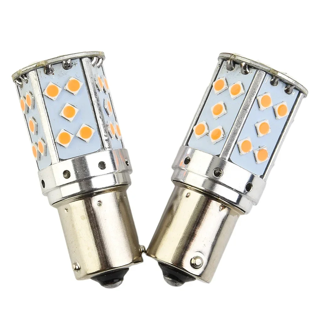 LED Bulbs 2pc BAU15S 7507 PY21W LED Bulbs with No Hyper Flash Enjoy a Brilliant Amber Glow for Your Turn Signals!