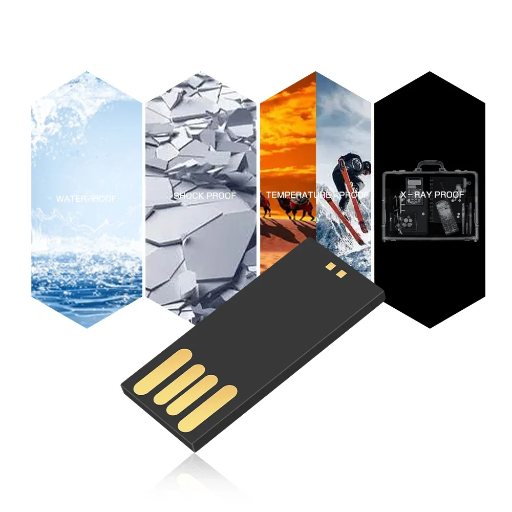 Chiavetta USB Super Mini Chip 64 GB Memory Stick nera Pen Drive ultrasottile 32 GB 16 GB Regali creativi Pendrive 8 GB ad alta velocità