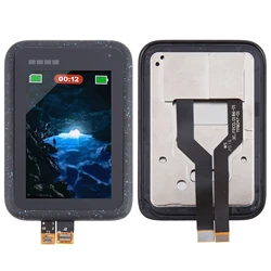 For GoPro Hero12 Black LCD Screen Display Digitizer Full Assembly with Frame