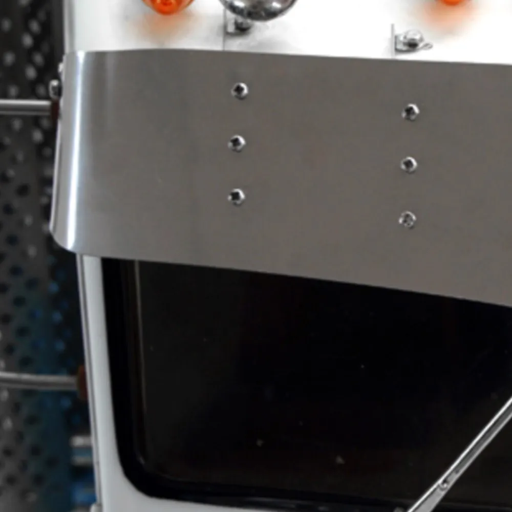 

US Stock LESU Metal Visor Spare for Toy RC 1/14 DIY TAMIYA Tractor Truck Remote Control Model Cab Protection Accessory Part