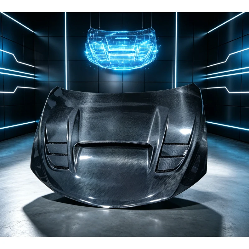 Suitable Impreza 10th generation carbon fiber hood WRX model engine hood modification front cover body kit