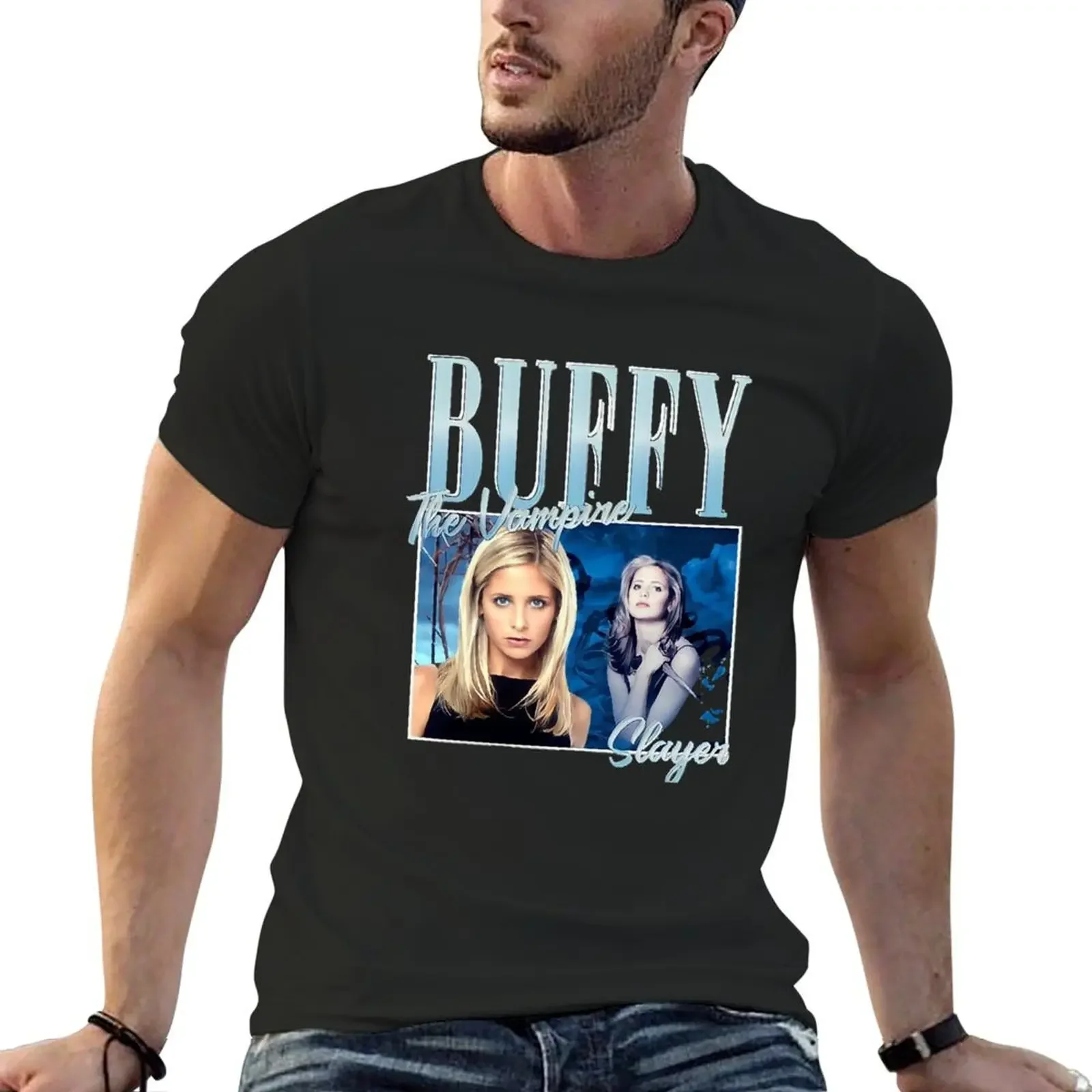 Buffy-5Yehh T-Shirt heavyweights graphics for a boy plain white t shirts men