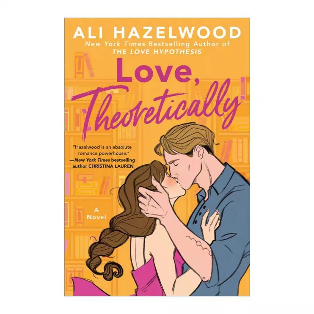 

«Любовь, в теории: роман в стиле STEM о переходе от врагов к влюбленным, разворачивающийся в академическом мире» — от бестселлера Али Хэзелвуд