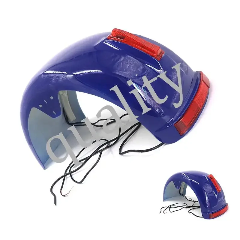 Front or Rear Fender Mudguards With Taillights Plastic Shell For Citycoco Electric Scooters Chinese Harley Scooter Parts