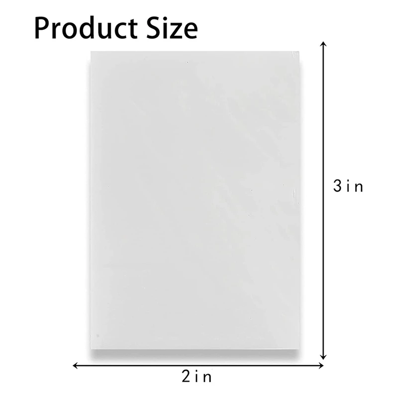 Transparent Sticky Note Pads-500Pcs Waterproof Self-Adhesive Pad,Sticky Notes For Reading,Home,Office,School