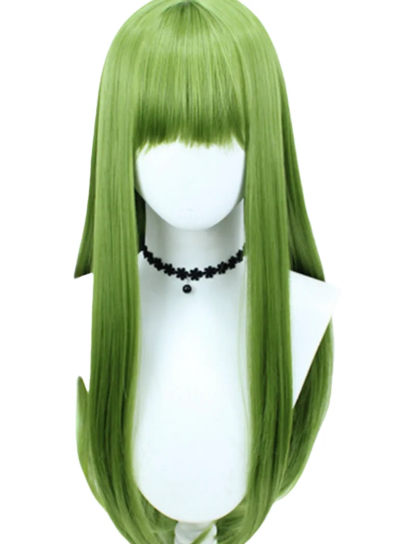 Anime The Fox Spirit Matchmaker Rongrong Tushan Manga Exhibition Costume femminile Anime Character Fox Green Wig Code Wang