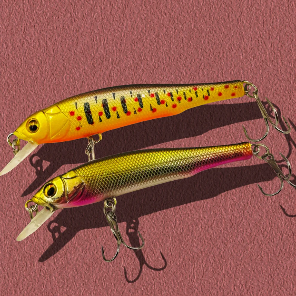 1PCS Minnow 70Mm 5G… - image
