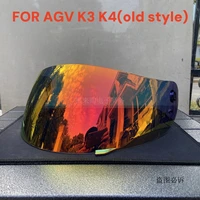 Visera Casco Moto Casco Visor Visor Parabrisas para AGV K3 K4 Casco Visor Protector Solar Corte Uv Capacete Moto Accesorios