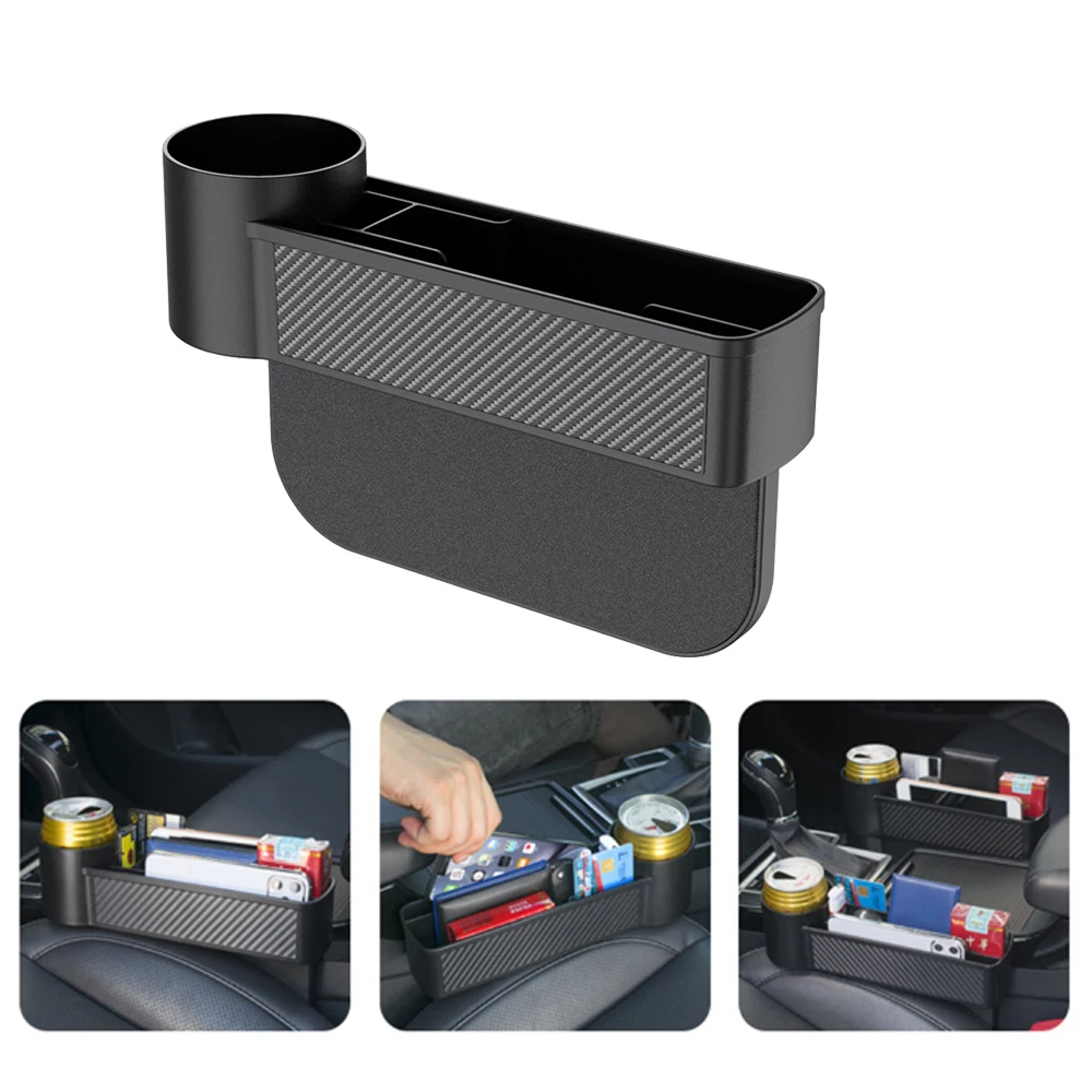 

Car Organizer Car Seat Gap Organizer Easy To Apply Between Seat Car Side Pockets Between Car Seats Storage Box With Cup Holder