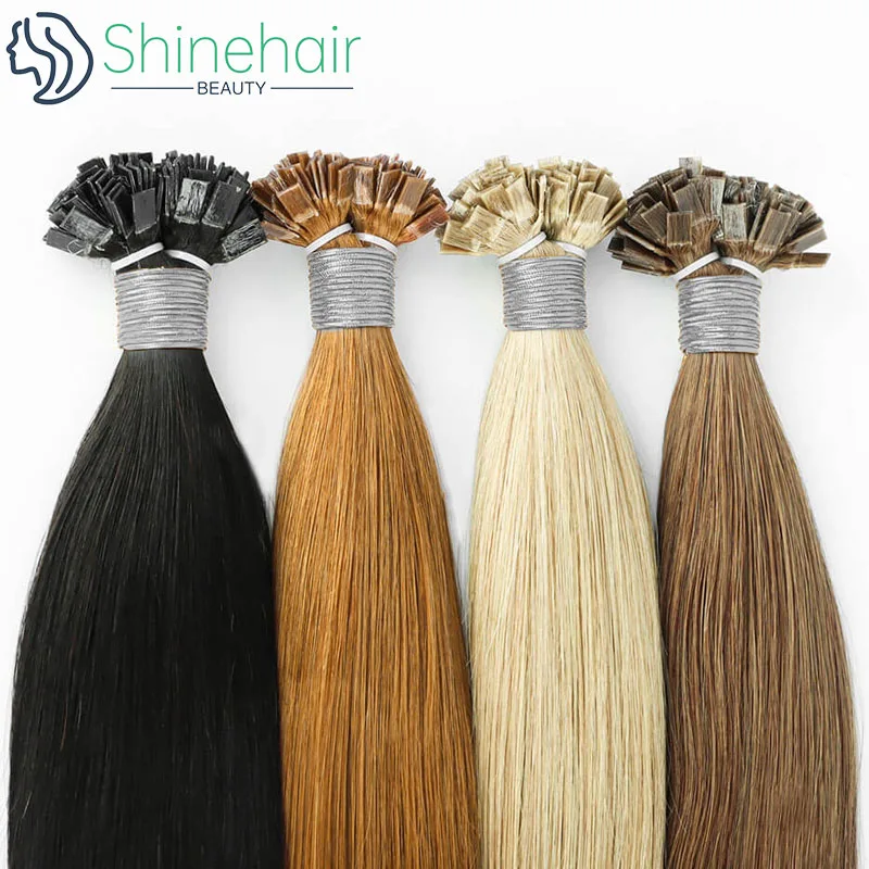 ตรงปลายแบนมนุษย์ผม 100% ต่อผมมนุษย์จริงผมธรรมชาติแท้ไม่มี Weft สําหรับ Braiding ขายส่ง