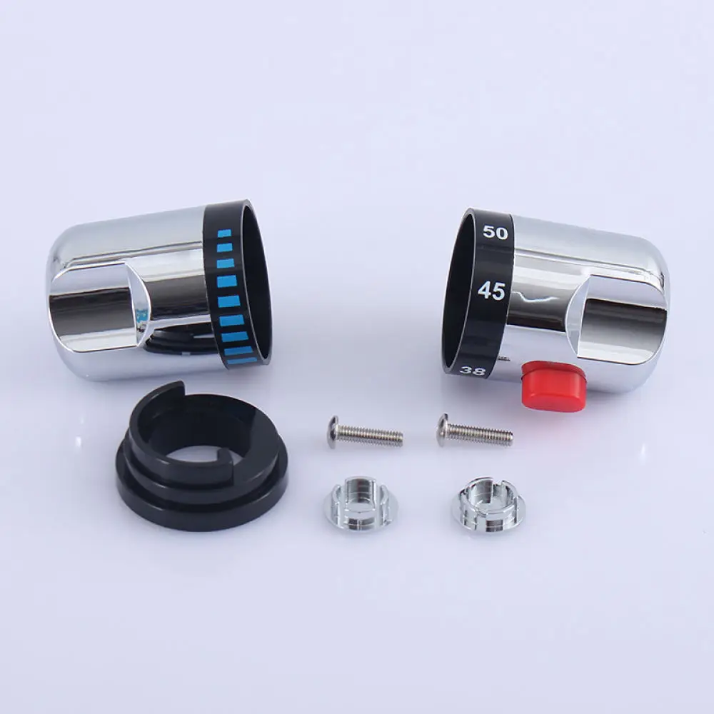 Universal Replacement Tap Handle Electroplated Plastic Knob Bathroom Faucet Control Part Modern Sink Repair Fitting